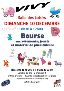 Bourse aux jouets,vêtements,puériculture