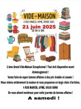 VIDE MAISON A SENS 21 JUIN 2025