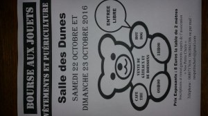 Bourse aux jouets, vetements et puériculture