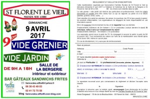 VIDE GRENIER - VIDE JARDIN, INT et EXT Salle de la Bergerie