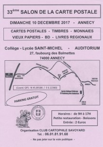 33eme SALON DE LA CARTE POSTALE
