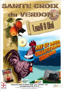 SAINTE CROIX - 04500 - Art et Deco Ancien et Contemporain-Saveurs et Terroir