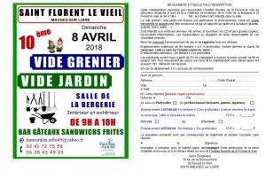 VIDE GRENIER - VIDE JARDIN, intérieur et extérieur
