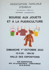 BOURSE AUX JOUETS ET A LA PUERICULTURE