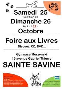 Foire aux livres, CD, DVD