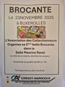 Brocante de l'Association des collectionneurs de Buxerolles