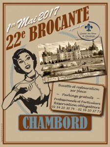 22e brocante de Chambord