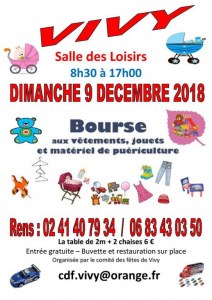 Bourse aux jouets,vêtements,puériculture