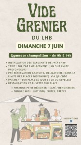 Le Vide-grenier du Lattes Hand-ball