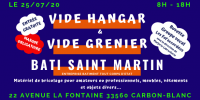 Vide-hangar et vide-grenier à Bati Saint Martin