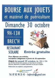 56 : Brech - Bourse aux jouets et puériculture