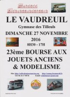 27 : Le Vaudreuil - Bourse aux jouets anciens et modélisme