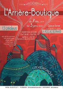 56 : La Roche-Bernard - L'arrière-boutique, expo-vente de créations