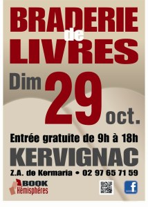 56 : Kervignac - Braderie de livres d’occasion