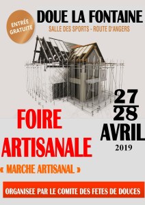 49 : Doué-en-Anjou - Foire artisanale, marché artisanal