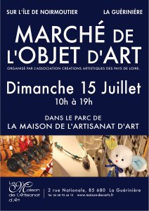 85 : La Guérinière - Marché de l'objet d'art, appel aux créateurs