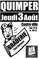 29 : Quimper - Grande braderie des commerçants