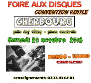 50 : Cherbourg-en-Cotentin - Foire aux disques : convention vinyle