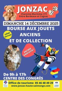 24ème bourse aux jouets anciens et de collection de Jonzac