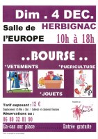 Bourse Vêtements (enfants et adultes), Jouets et Puériculture