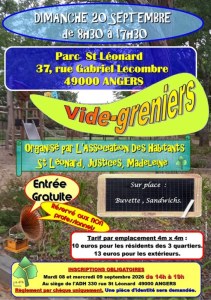 Vide-greniers annuel de l'ADH