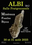 10e SALON MINERAUX FOSSILES BIJOUX d'ALBI (Tarn)