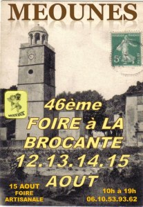 46 eme FOIRE A LA BROCANTE