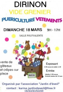 VIDE GRENIER ET FOIRE PUERICULTURE
