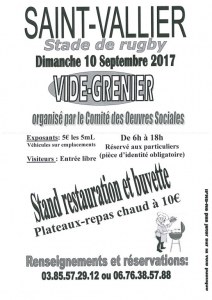 Vide grenier du C.O.S