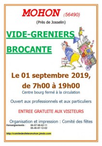 VIDE-GRENIERS DU COMITE DES FETES
