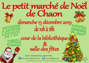Le petit marché de noël de chaon