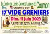 17e VIDE GRENIER Centre de Loisirs Oeuvres Laïques Cournon