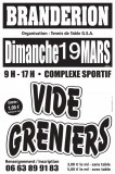 Vide greniers Brandérion le Dimanche 19 Mars 2023