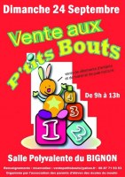 VENTE AUX P'TITS BOUTS