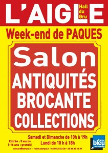 L'AIGLE Salon Antiquités Brocante Collections