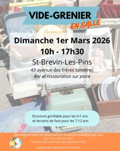 Vide-grenier en salle