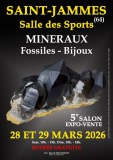 5e SALON MINERAUX FOSSILES BIJOUX de SAINT-JAMMES (64)