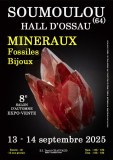 8e SALON MINERAUX FOSSILES BIJOUX d'automne de SOUMOULOU (Pyrénées-Atlantiques)