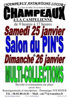 Salon du Pin's le 25/01/2020 à CHAMPEAUX (77)