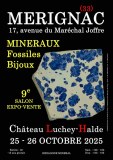9e SALON MINERAUX FOSSILES BIJOUX de MERIGNAC (Gironde)