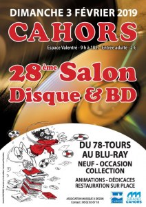 28ème Salon du disque & BD de CAHORS