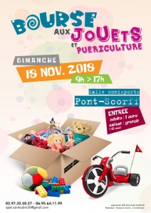 Bourse aux jouets et puériculture – apel Saint-Aubin