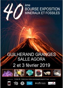40ème Bourse Minéraux et Fossiles de Guilherand-Granges