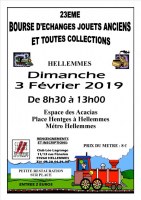 BOURSE D’ÉCHANGES JOUETS ANCIENS ET TOUTES COLLECTIONS