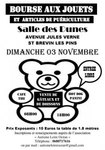 Bourse aux jouets et Articles de Puériculture