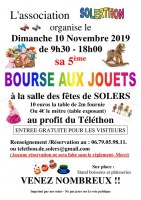 Bourse aux Jouets au profit du Téléthon