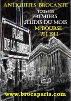 Brocante Antiquités & Vintage de la Place de la Bourse