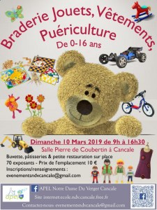 Braderie puericulture 0-16 ans