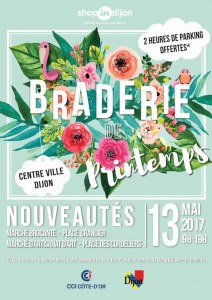 Marché Brocante de la Braderie de Printemps du centre-ville de Dijon