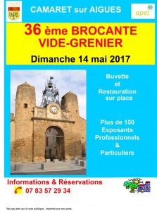 Camaret sur Aigues - 36ème Brocante vide grenier